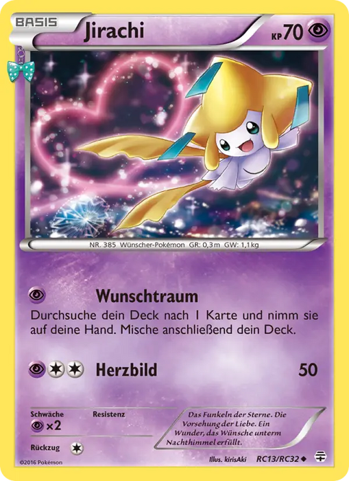 Jirachi GEN-RC13 Uncommon Deutsch