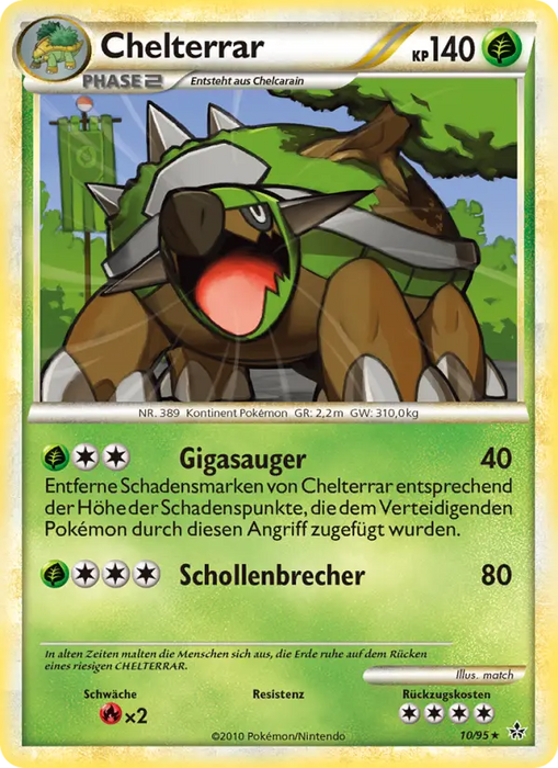 Chelterrar UL-10 Holo Rare Deutsch