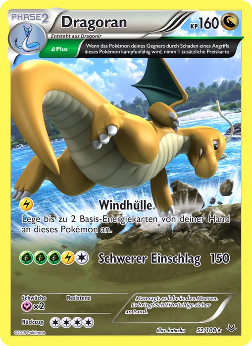 Dragoran ROS-52 Holo Rare Deutsch