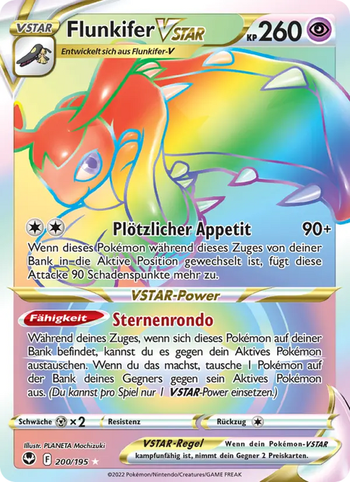 Flunkifer VSTAR SIT-200 Secret Rare Deutsch