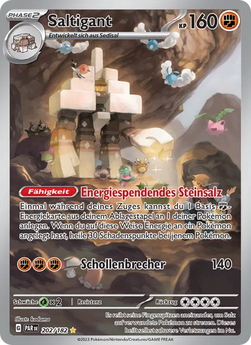 Saltigant PAR-202 Illustration Rare Deutsch