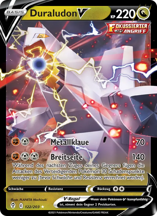 Duraludon V EVS-122 Ultra Rare Deutsch