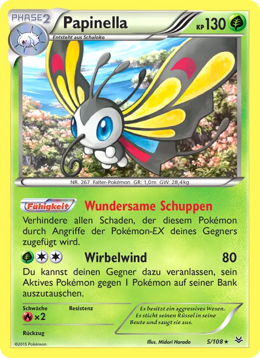 Papinella ROS-5 Holo Rare Deutsch