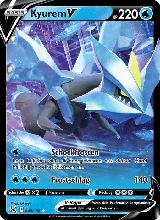 Kyurem V LOR-048 Ultra Rare Deutsch