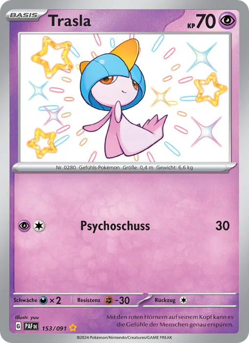 Trasla PAF-153 Shiny Rare Deutsch