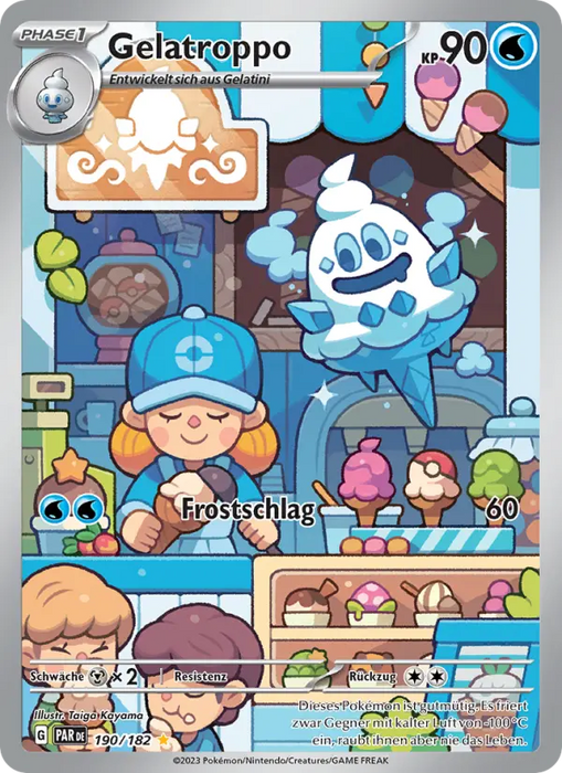 Gelatroppo PAR-190 Illustration Rare Deutsch