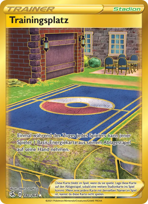 Trainingsplatz FST-282 Secret Rare Deutsch
