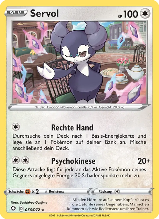 Servol SHF-56 Holo Rare Deutsch