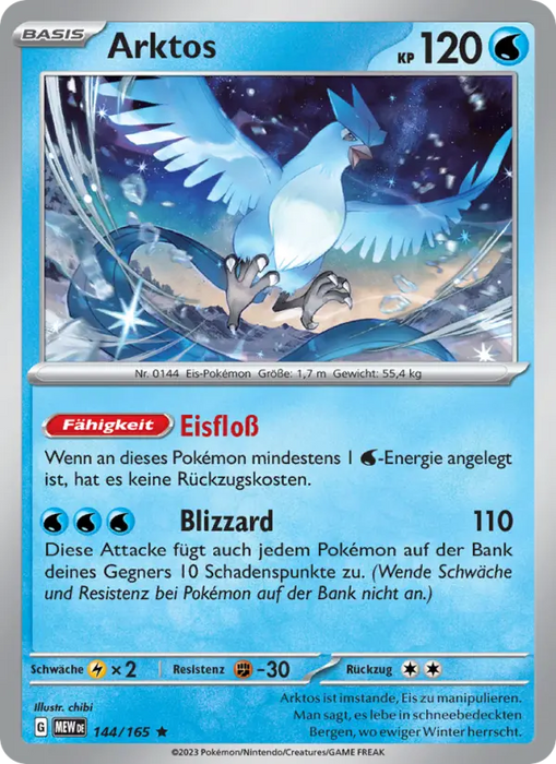Arktos MEW-144 Rare Deutsch