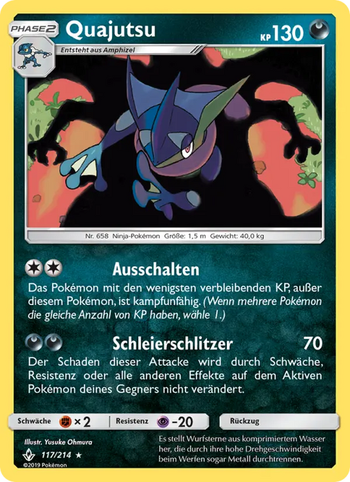 Quajutsu UNB-117 Holo Rare Deutsch