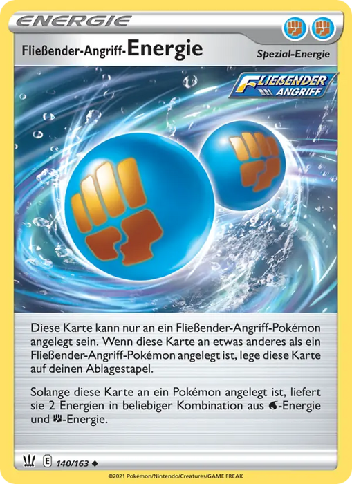 Fließender-Angriff-Energie BST-140 Uncommon Deutsch