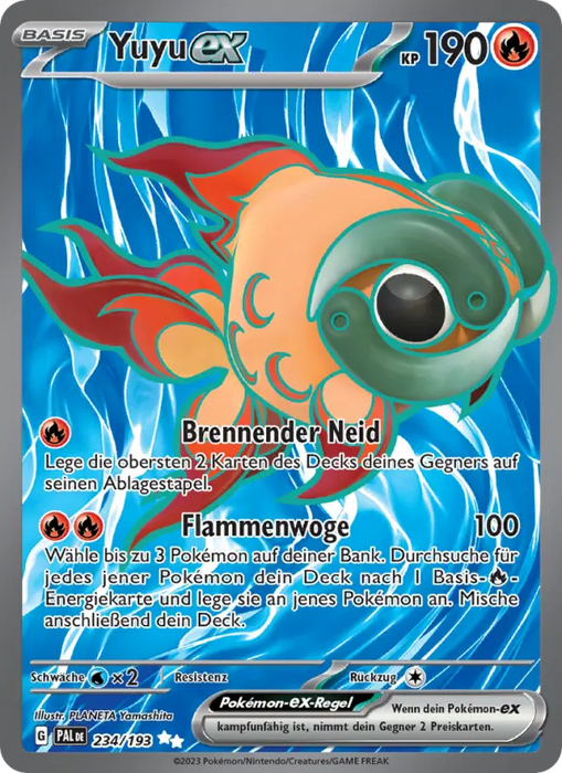 Yuyu ex PAL-234 Ultra Rare Deutsch