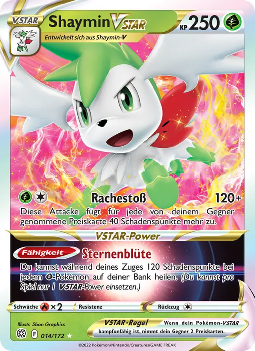 Shaymin VSTAR BRS-014 Ultra Rare Deutsch