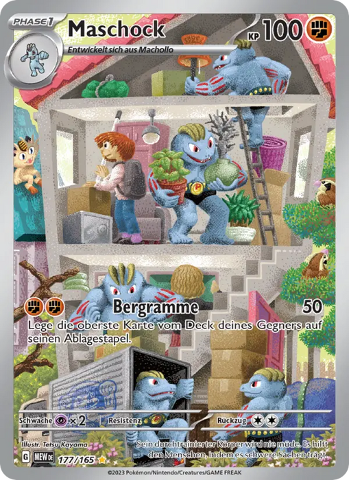 Maschock MEW-177 Illustration Rare Deutsch