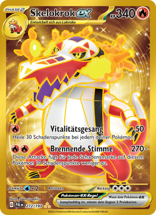 Skelokrok ex PAL-272 Secret Rare Deutsch