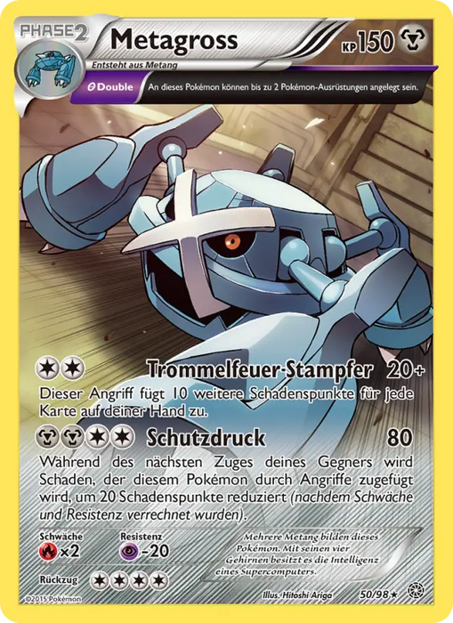 Metagross AOR-50 Rare Deutsch