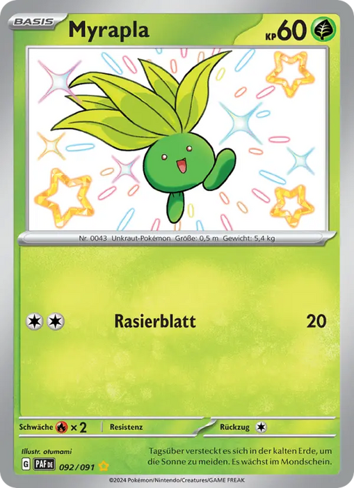 Myrapla PAF-092 Shiny Rare Deutsch