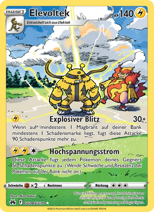 Elevoltek CRZ-GG08 Holo Rare Deutsch