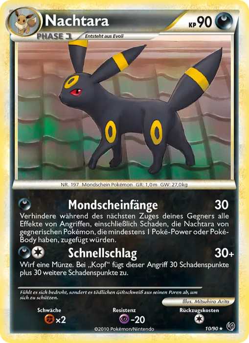 Nachtara UD-10 Holo Rare Deutsch