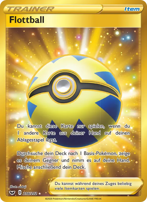 Flottball SSH-216 Secret Rare Deutsch