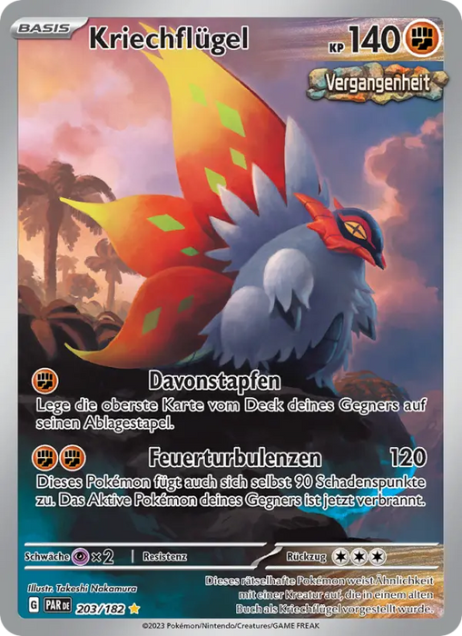 Kriechflügel PAR-203 Illustration Rare Deutsch