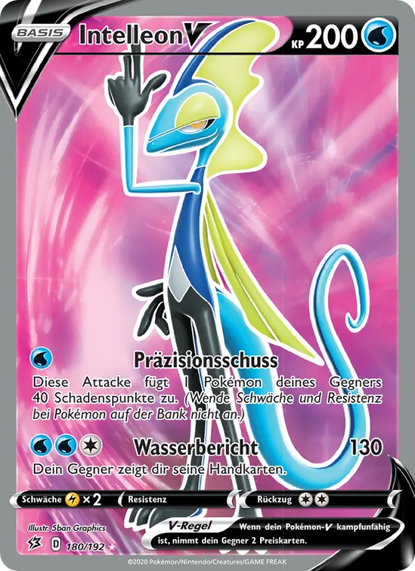 Pokémon Intelleon V RCL-180 Ultra Rare Deutsch kaufen — ReCollectibles