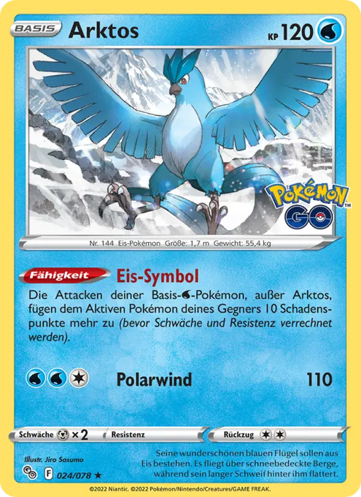 Arktos PGO-024 Holo Rare Deutsch