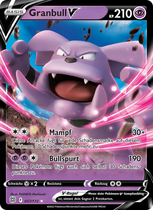 Granbull V BRS-057 Ultra Rare Deutsch