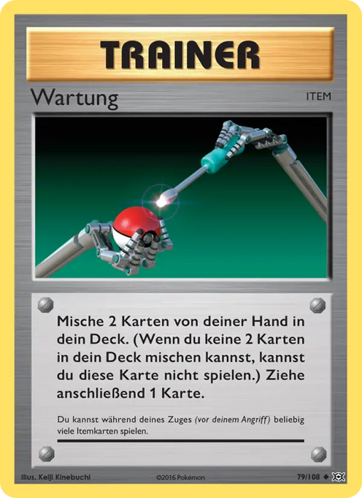 Wartung EVO-79 Uncommon Deutsch