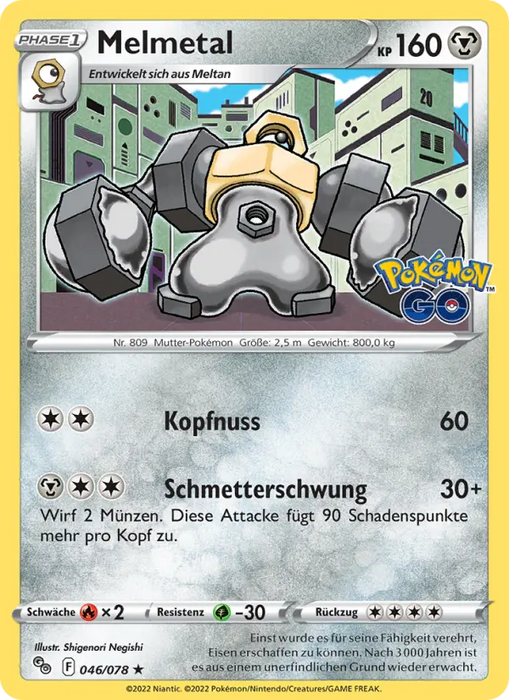 Melmetal PGO-046 Holo Rare Deutsch