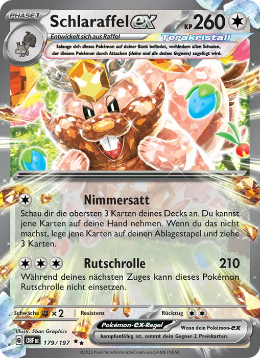 Schlaraffel ex OBF-179 Double Rare Deutsch