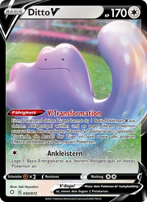 Ditto V SHF-50 Ultra Rare Deutsch