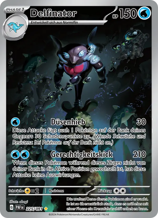 Delfinator PAF-225 Illustration Rare Deutsch