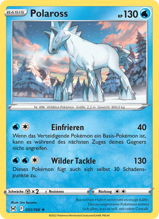 Polaross LOR-051 Holo Rare Deutsch