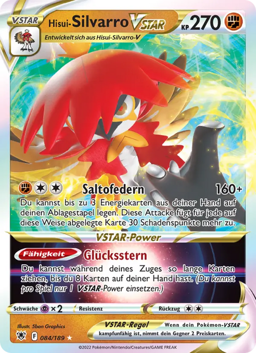 Hisui-Silvarro VSTAR ASR-084 Oversized Deutsch