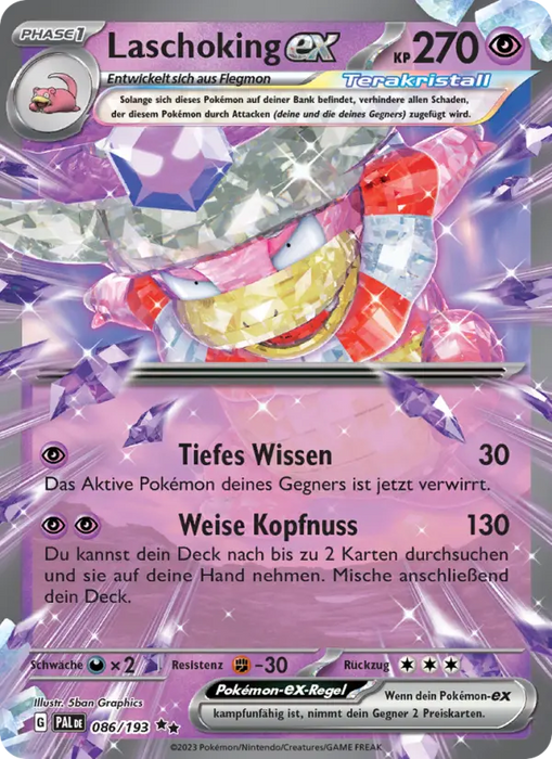 Laschoking ex PAL-086 Double Rare Deutsch