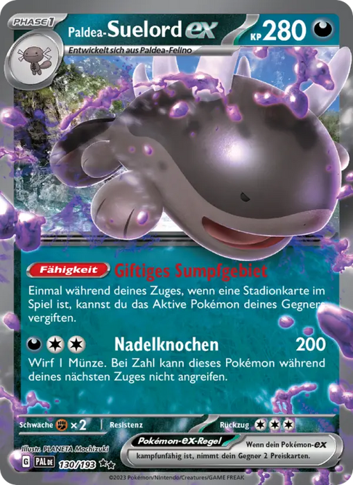 Paldea-Suelord ex PAL-130 Double Rare Deutsch
