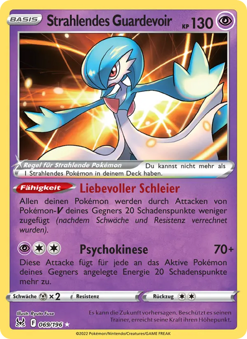 Strahlendes Guardevoir LOR-069 Ultra Rare Deutsch