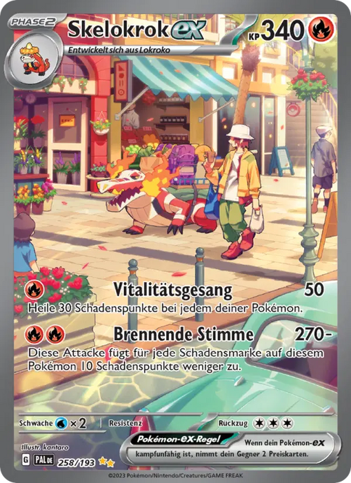 Skelokrok ex PAL-258 Special Illustration Rare Deutsch