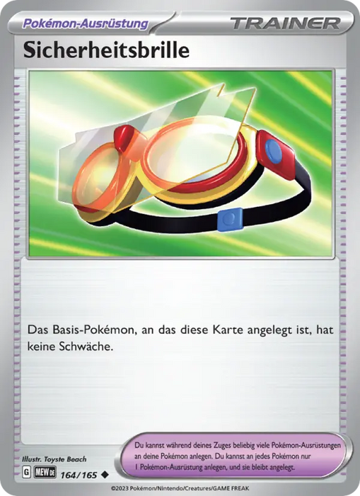 Sicherheitsbrille MEW-164 Uncommon Deutsch