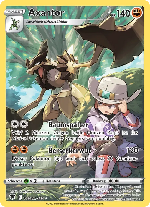 Axantor ASR-TG08 Holo Rare Deutsch