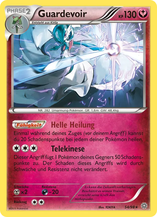 Guardevoir AOR-54 Holo Rare Deutsch