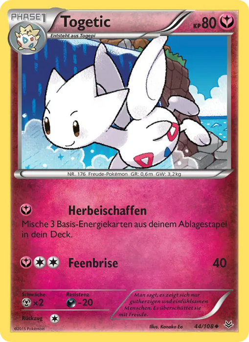 Togetic ROS-44 Uncommon Deutsch