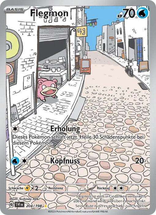 Flegmon SVI-204 Illustration Rare Deutsch