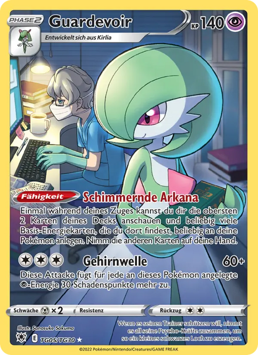Guardevoir ASR-TG05 Holo Rare Deutsch