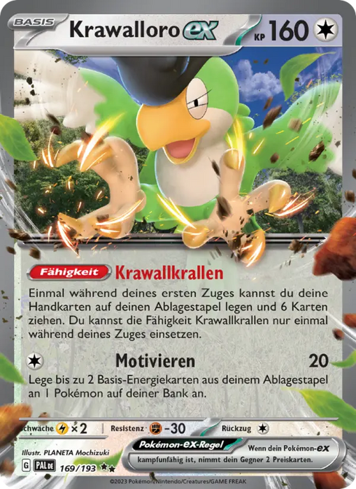 Krawalloro ex PAL-169 Double Rare Deutsch