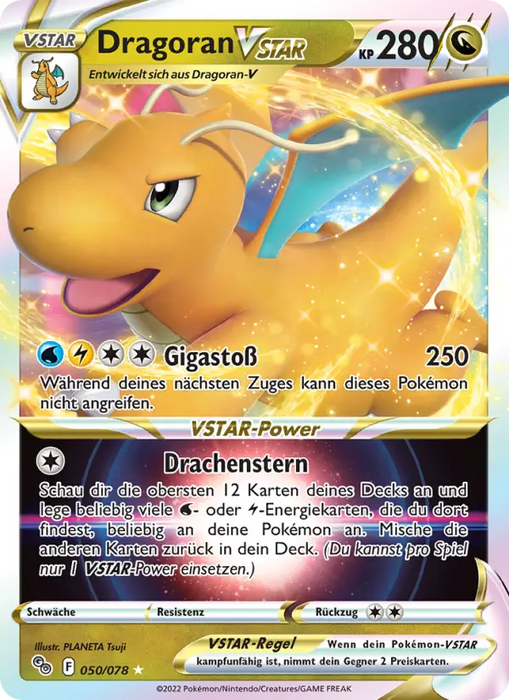 Dragoran VSTAR PGO-050 Ultra Rare Deutsch