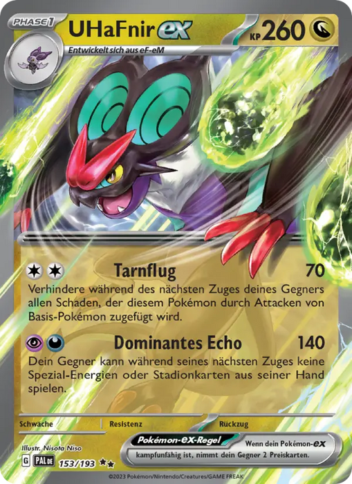 UHaFnir ex PAL-153 Double Rare Deutsch
