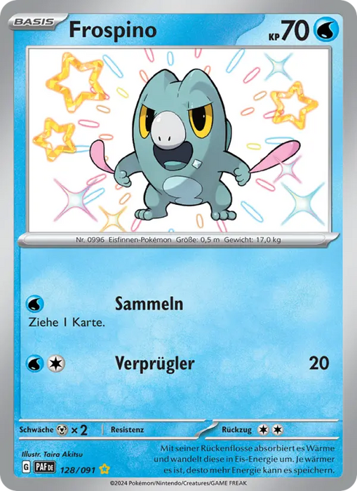Frospino PAF-128 Shiny Rare Deutsch