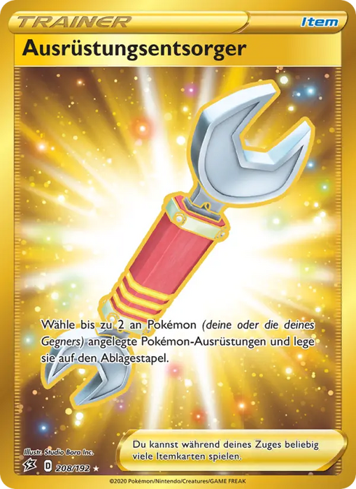 Ausrüstungsentsorger RCL-208 Secret Rare Deutsch